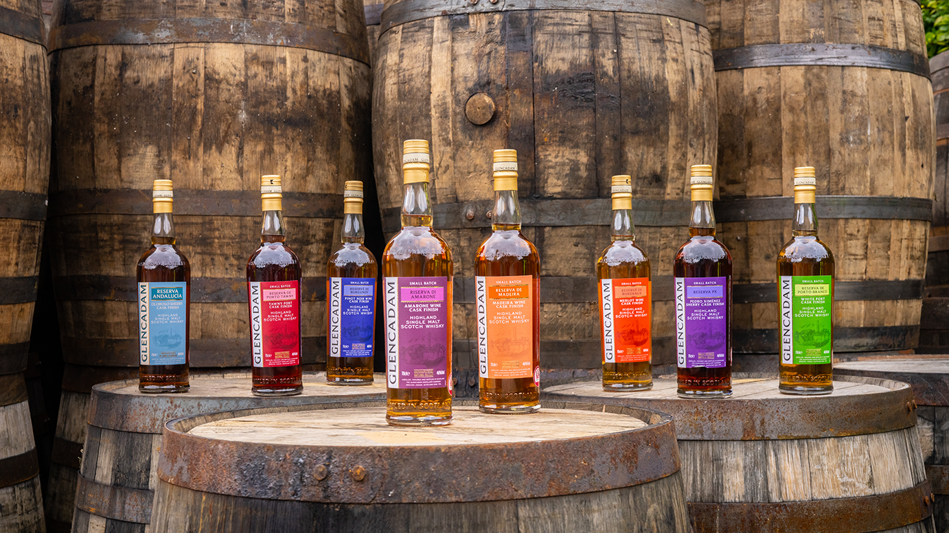 Glencadam Distillery extends innovative cask finish collection with a duo of new expressions